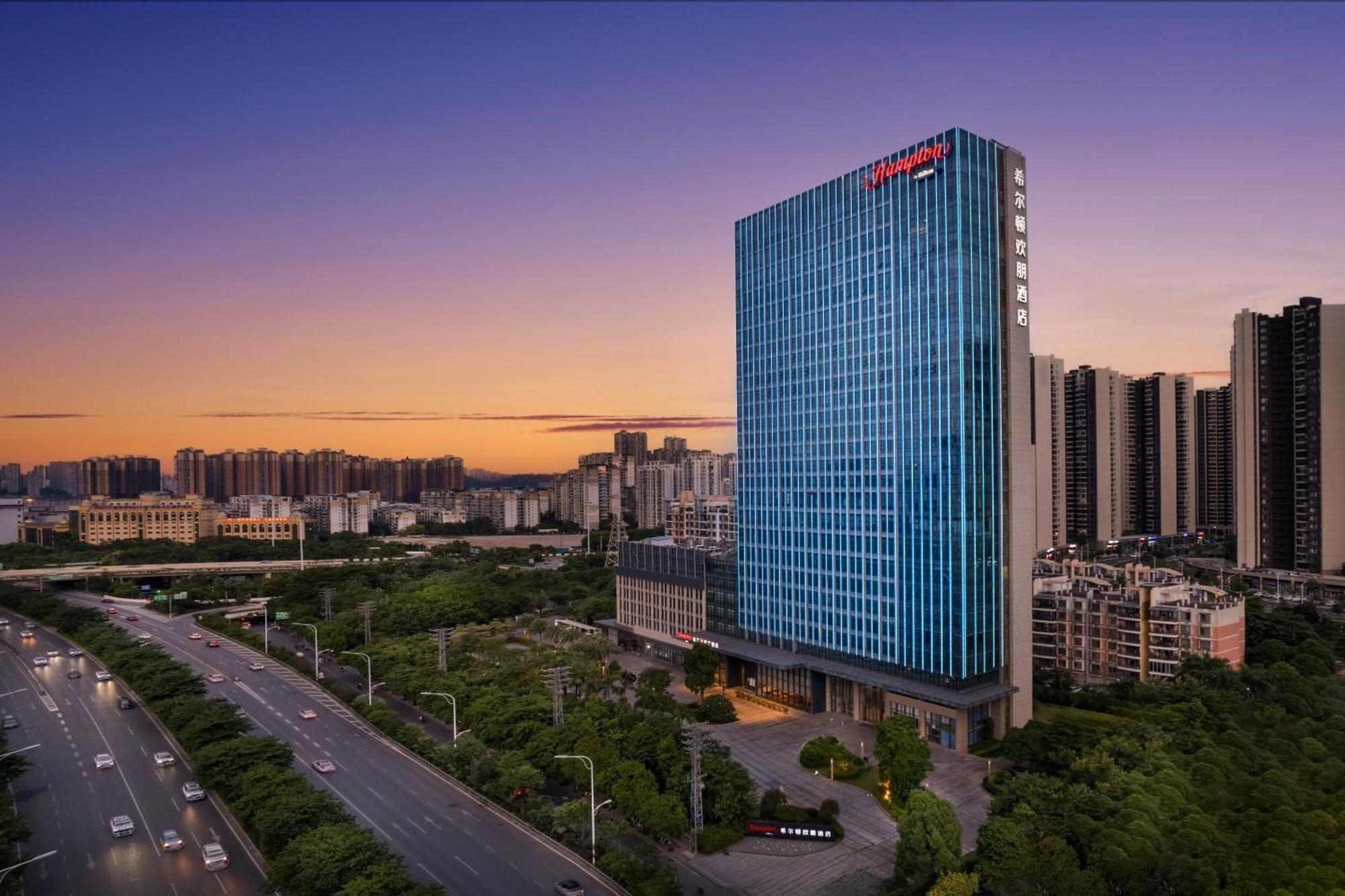 Hampton By Hilton Nanning Jiangnan Hotell Exteriör bild