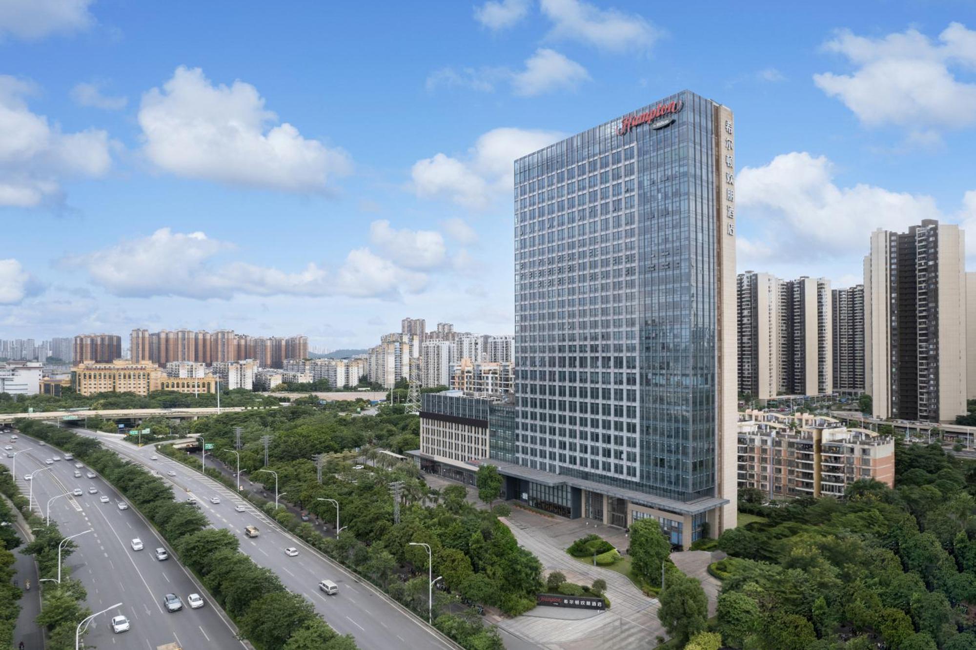 Hampton By Hilton Nanning Jiangnan Hotell Exteriör bild